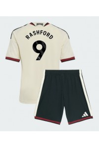 Manchester United Marcus Rashford #9 Babyklær Tredje Fotballdrakt til barn 2026-27 Korte ermer (+ Korte bukser)